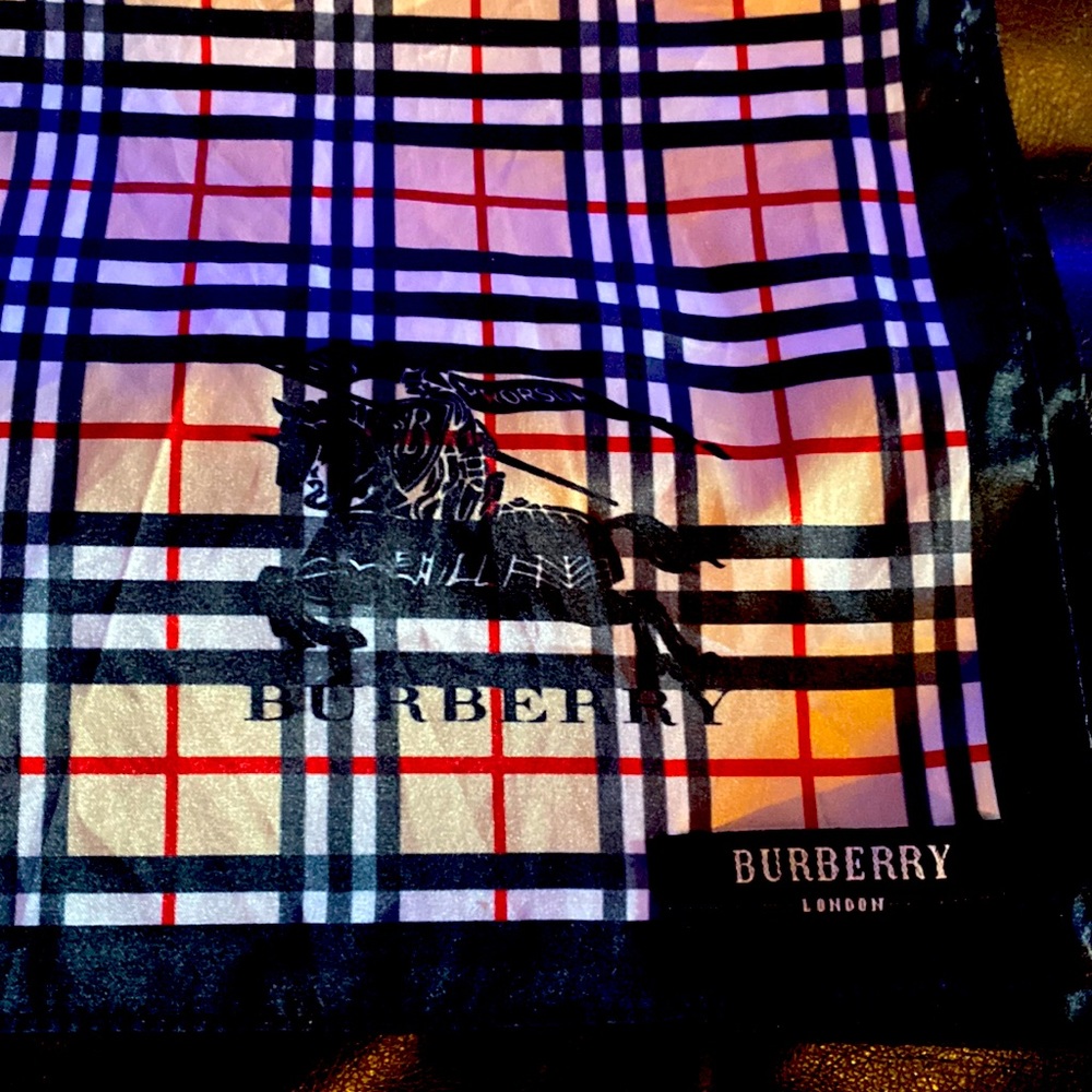 Burberry Silk Scarf
